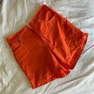 Orange bathing suit
